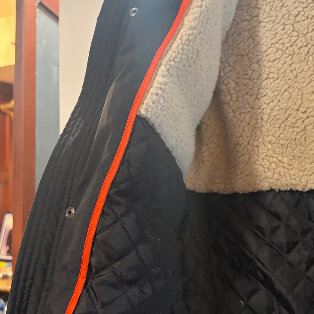 Appaman Black Winter Jacket with Faux Fur Hood - Picture 2 of 4